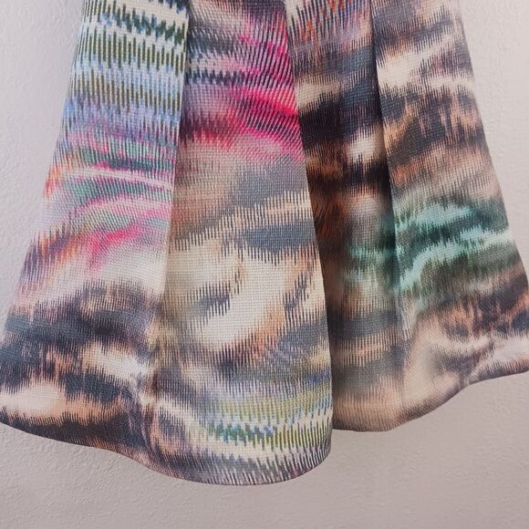 Alexis Matthew Pleated printed twill dress size XS - Picture 4 of 8